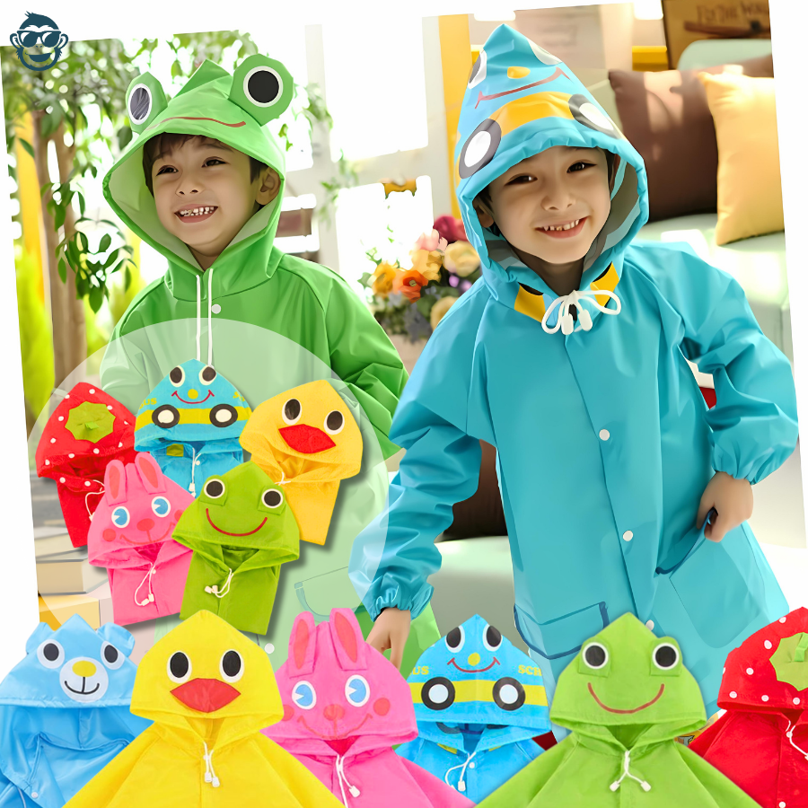 Schattige Kikker Regenjas voor Kinderen 2 6 Jaar Waterdicht en Duurzaam Boefie Boef